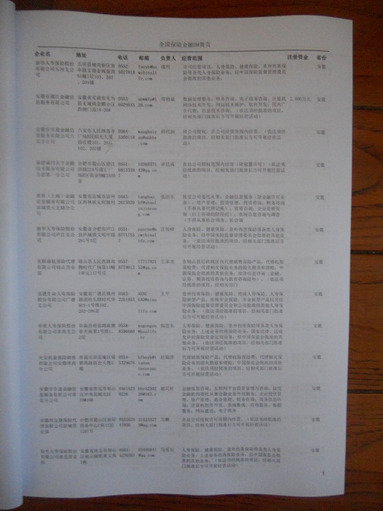 中國保險業企業黃頁可開展精準營銷，電話營銷、郵件營銷、傳真營銷等等多管齊下，圓您銷售冠軍夢