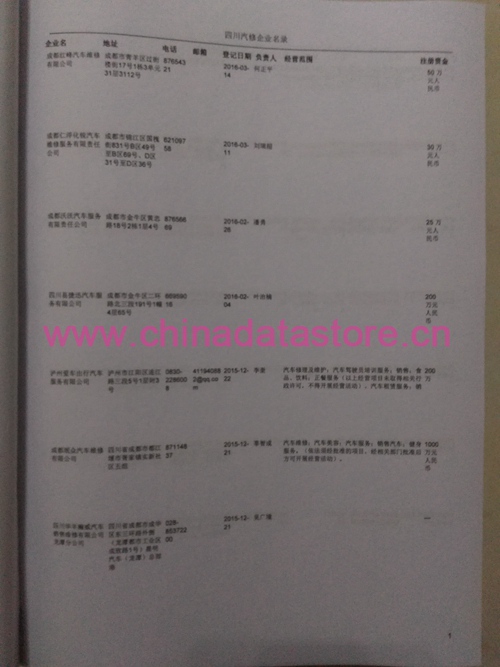 中國四川汽修企業黃頁可開展精準營銷，電話營銷、郵件營銷、傳真營銷等等多管齊下，圓您銷售冠軍夢